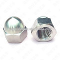 high quality stanless steel flange cap nut, flange head nut